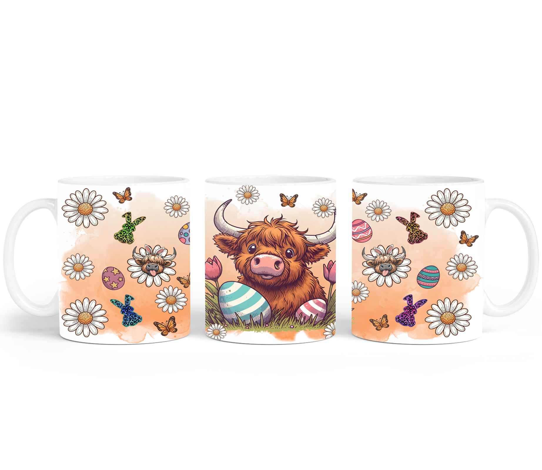 Highland Cow Easter-10380